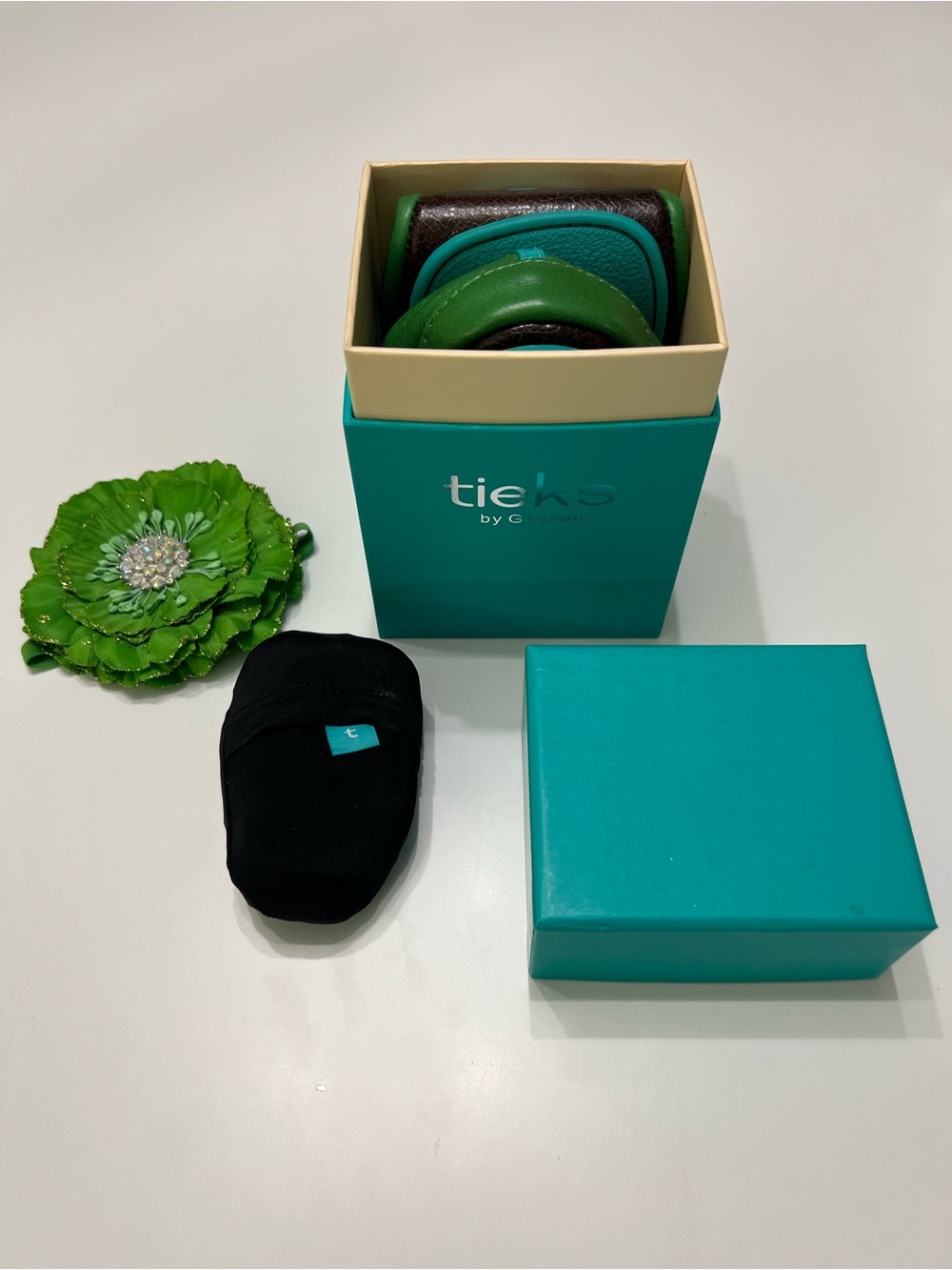 Tieks Foldable Flats Kit in Clover Green - Picture 2 of 6